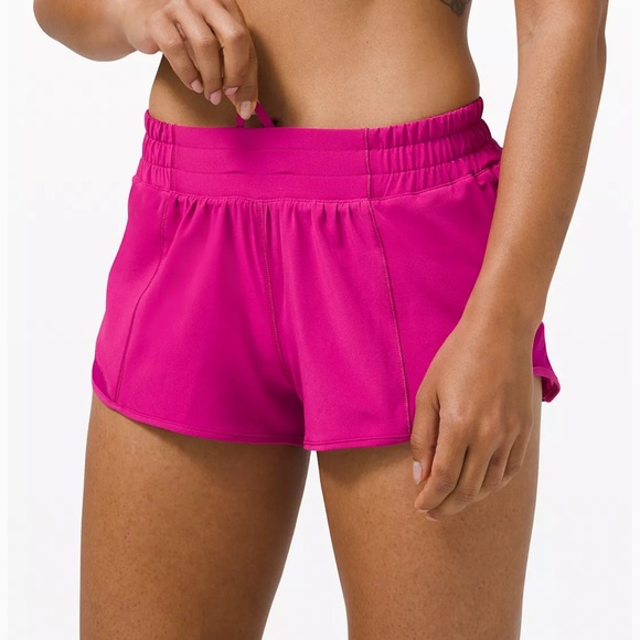Lululemon Hotty Hot Short 2.5” * Ripened Rasberry - Picture 3 of 5